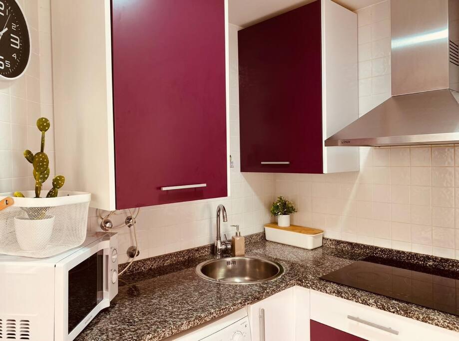Apartamento En Vera Playa Laguna Beach Bagian luar foto