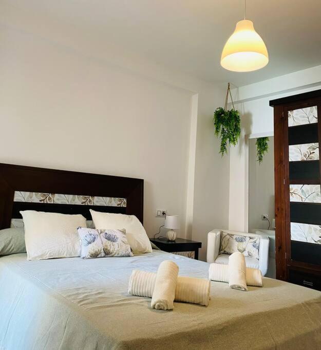 Apartamento En Vera Playa Laguna Beach Bagian luar foto