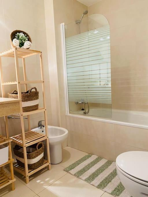 Apartamento En Vera Playa Laguna Beach Bagian luar foto