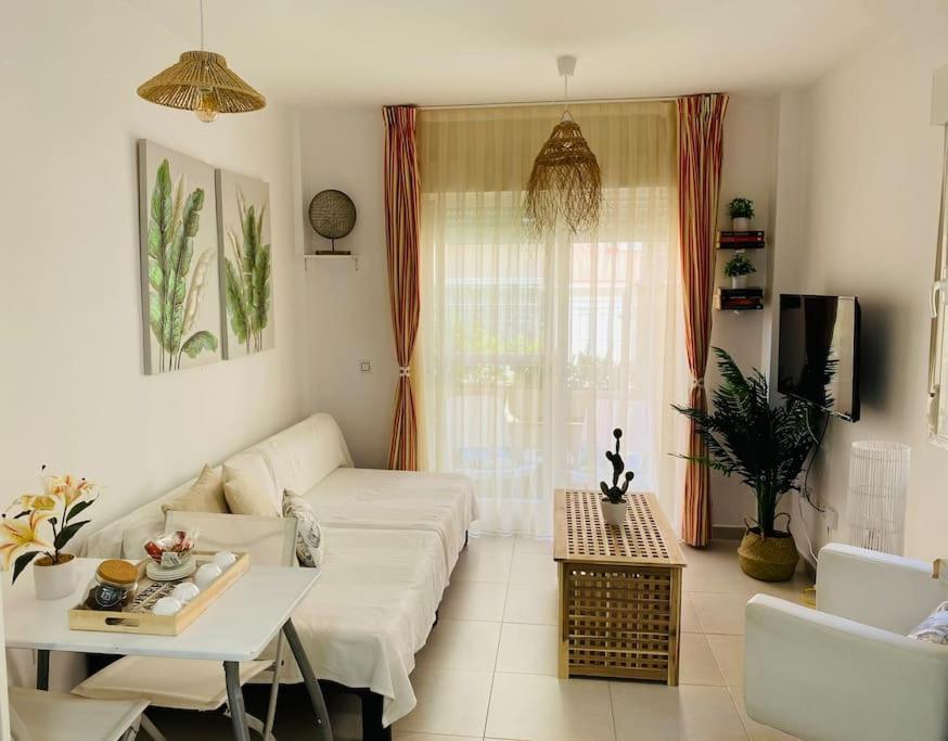 Apartamento En Vera Playa Laguna Beach Bagian luar foto