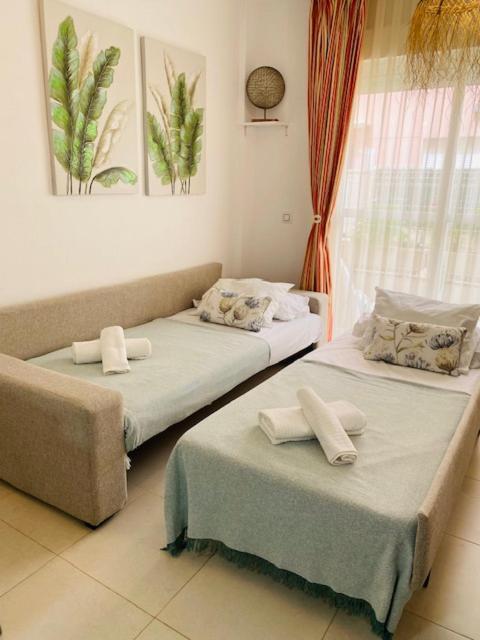 Apartamento En Vera Playa Laguna Beach Bagian luar foto